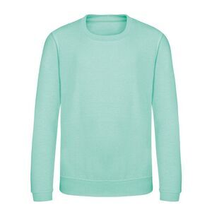 AWDis Just Hoods AWDis Unisex Crew Neck Plain Sweatshirt (280 GSM) / Mint